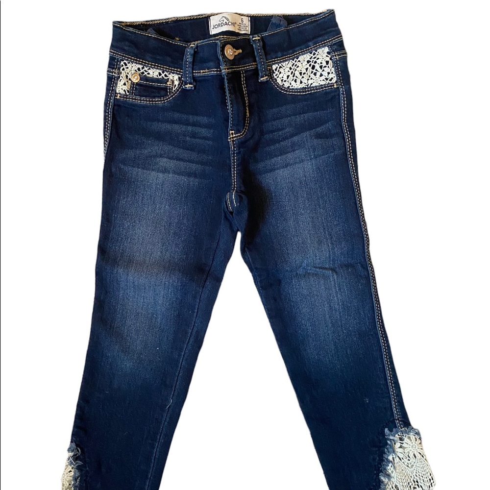 Jordache Girls Size 6 Denim Jeans, Like New